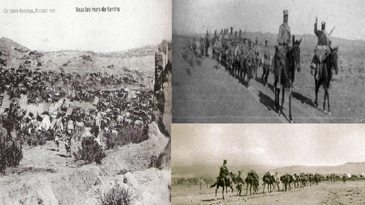 مع كولون خنيفرة 1914م