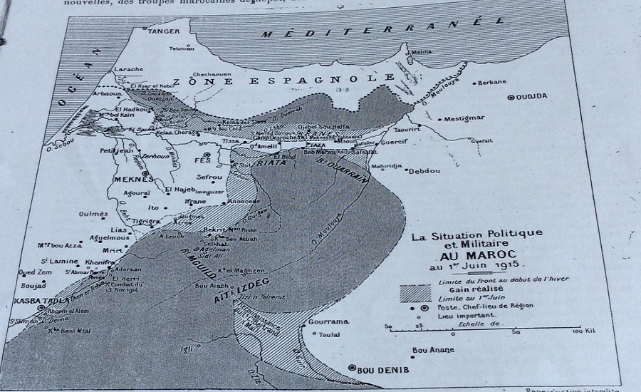 الوضعية السياسية والعسكرية بالمغرب في فاتح غشت 1915م (ج3)