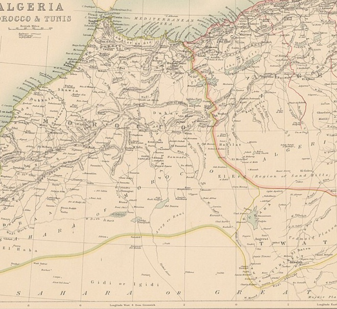 مشروع ضم الصحراء الشرقية للجزائر الفرنسية 1899م
