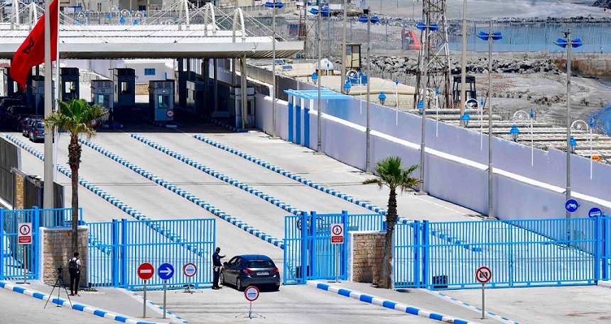 المغرب يشرع في أشغال تهيئة باب سبتة المحتلة