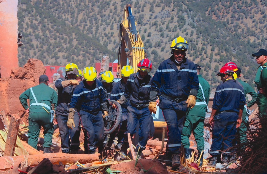 رسمي الحصيلة النهائية لضحايا الزلزال المدمر الذي ضرب المغرب