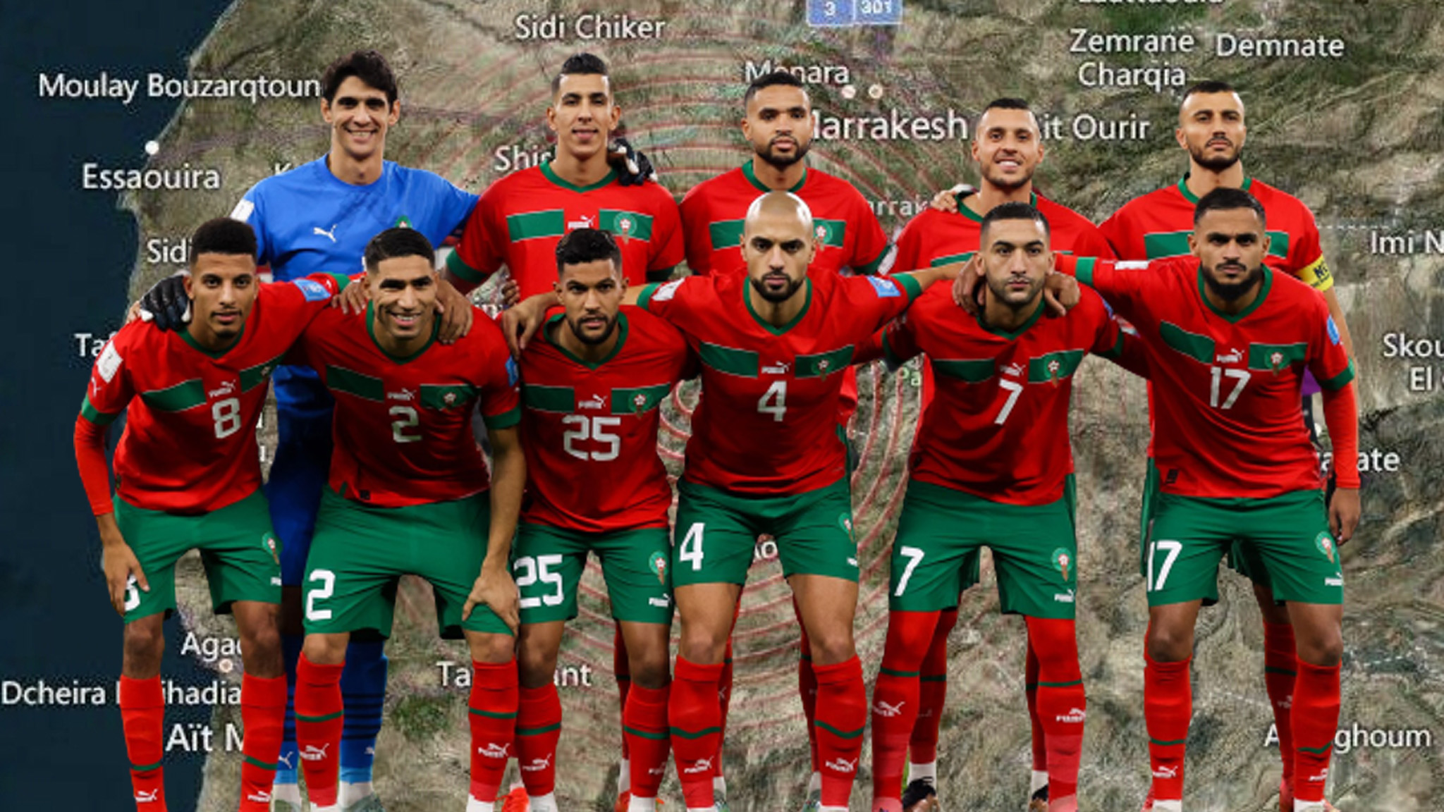 هل يؤجل زلزال إيغيل مباراة المنتخب الوطني ضد ليبيريا