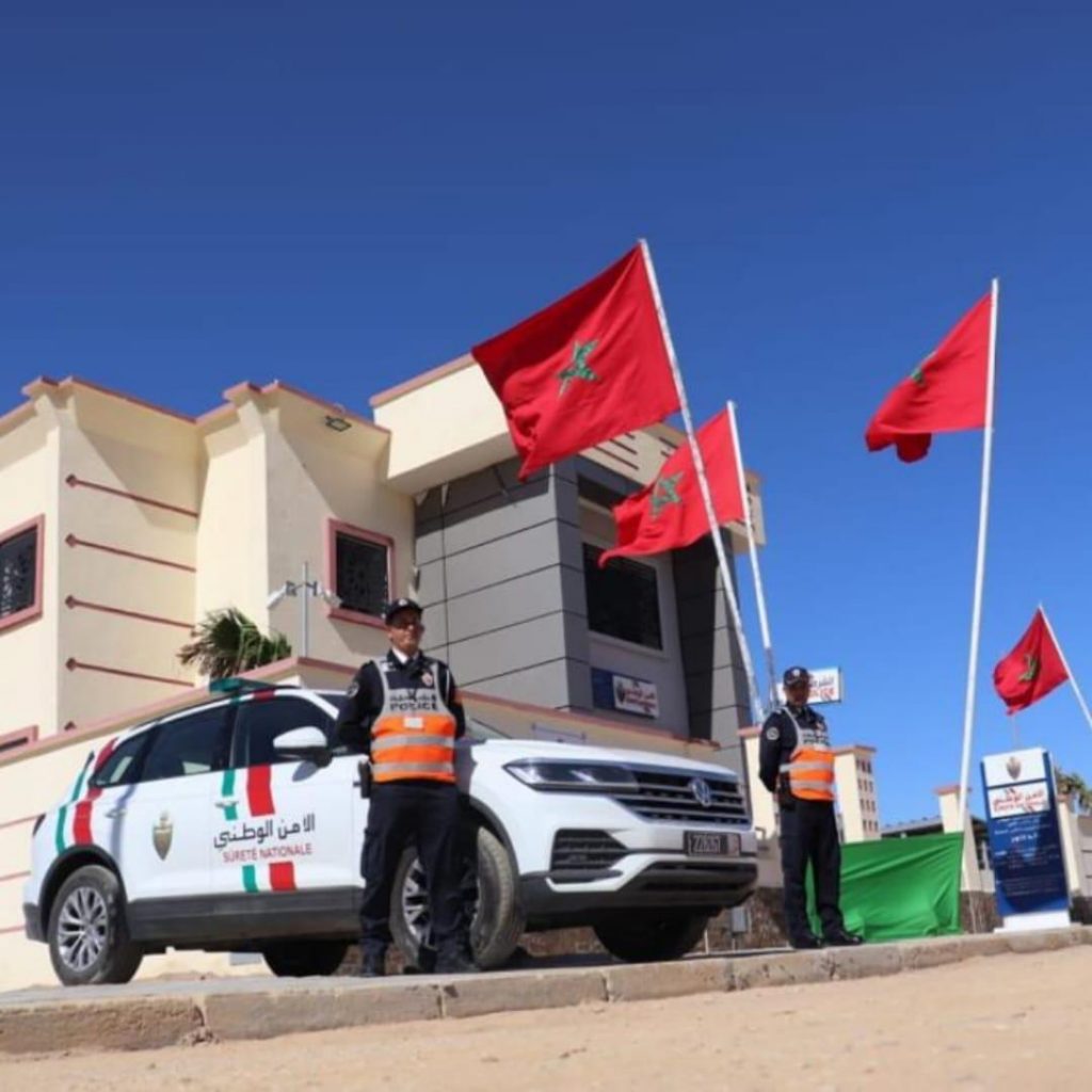 افتتاح المقر الجديد للدائرة الأمنية الثالثة بمدينة السمارة 