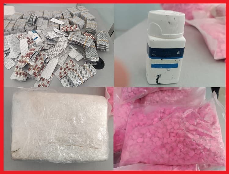 تفتيش سيارة خفيفة تحمل لوحات ترقيم أجنبية يفجر مفاجأة