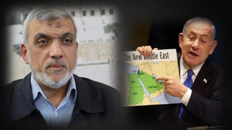 نتنياهو، إسرائيل الكبرى