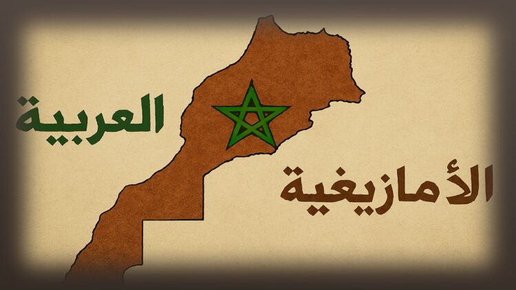 العربية، الأمازيغية