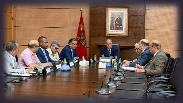 اجتماع، وزارة، نقابات، أساتذة