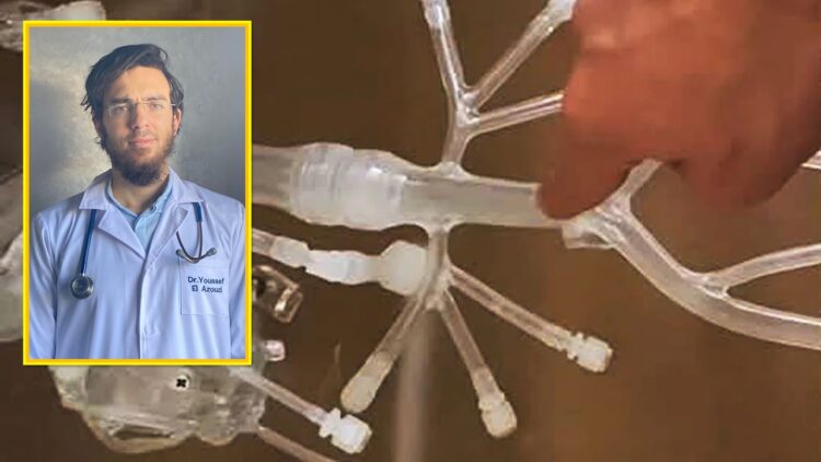 يوسف العزوزي، اختراع طبي، تصفية الدم، الويبو، براءة الاختراع، NAMSA، فشل القلب