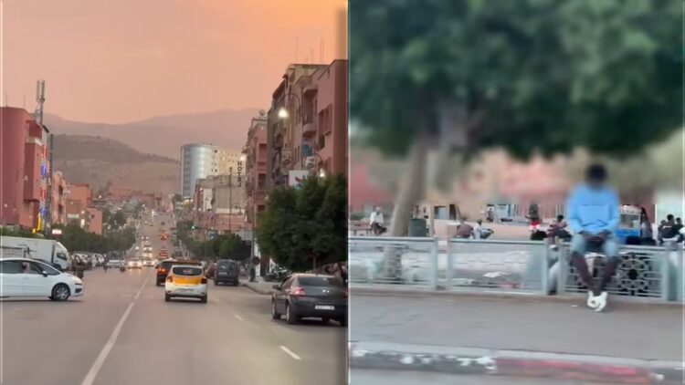 ساكنة بني ملال في احتجاج ضد تفاقم التشرّد والفوضى بالمدينة