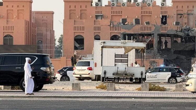 رئيس الوزراء القطري الشيخ محمد بن عبد الرحمن آل ثاني خلال مقابلة يتوعد بالرد على الهجوم الإسرائيلي في الدوحة