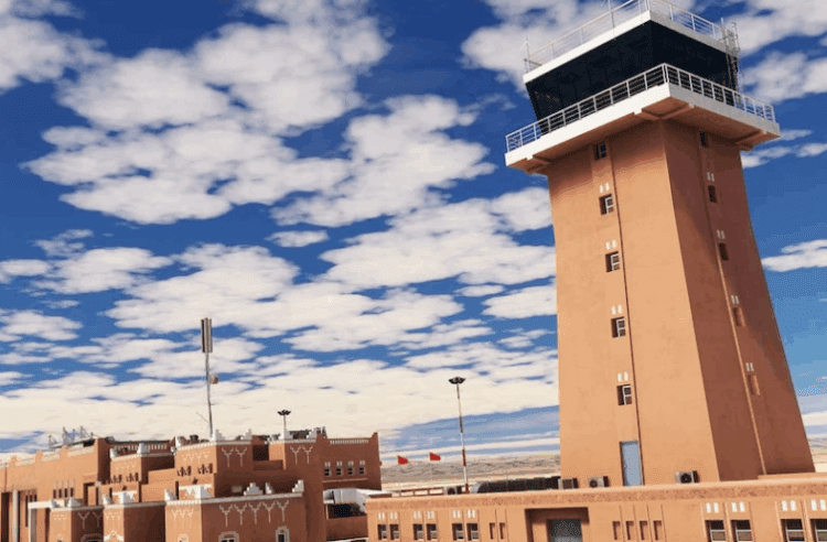 حريق مطار زاكورة .. بلاغ المكتب الوطني للمطارات