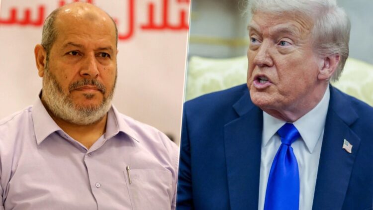 الرئيس الأمريكي دونالد ترامب خلال مؤتمر صحفي في البيت الأبيض يتحدث عن اتفاق غزة