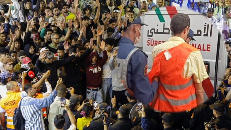 قاعة المحكمة الزجرية بعين السبع حيث جرت محاكمة عون سلطة في قضية جيل زد