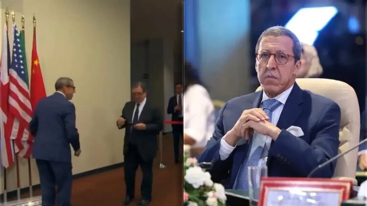 السفير عمر هلال خلال مشاركته في نقاش أممي حول قضية الصحراء المغربية