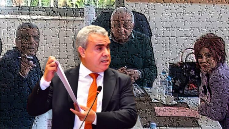 خالد السطي، لقطة من فيديو فضيحة لجنة الأخلاقيات