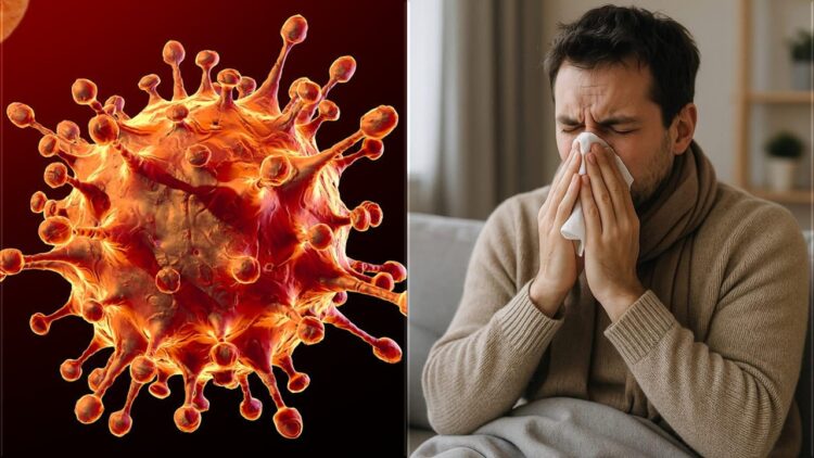 مشهد لمرضى ينتظرون في مركز صحي خلال فصل الخريف في المغرب