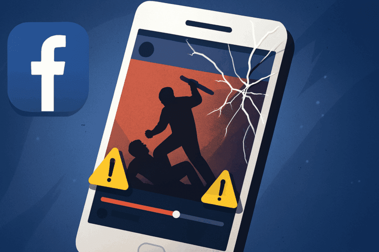 فيديو عنيف منشور على فيسبوك