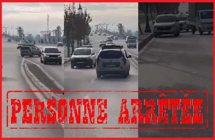 شرطة طنجة وتطوان توقفان سائقًا تهور وسط الطريق