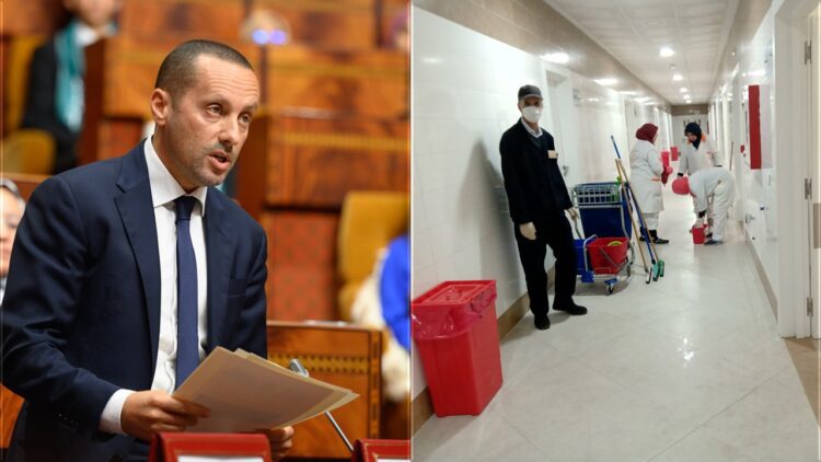 وير الصحة التهراوي، صفقات النظافة