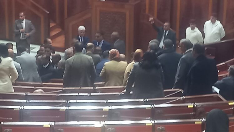 صورة تعبيرية لجلسة داخل مجلس النواب المغربي