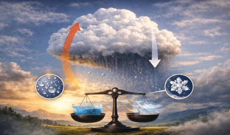 سحب عائمة في السماء وتفسير علمي لآلية بقائها