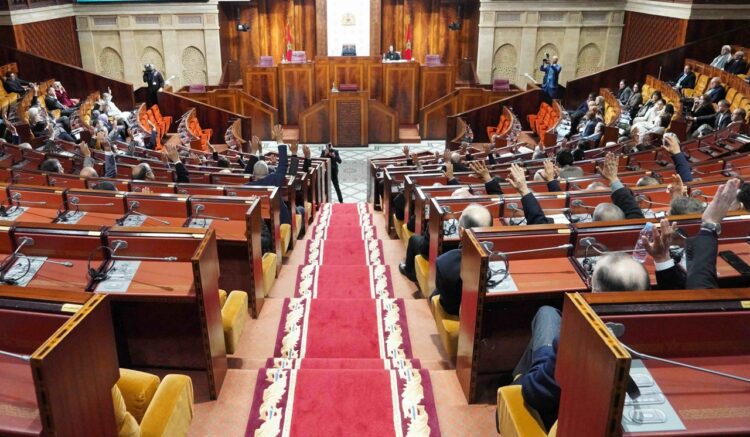 جلسة تشريعية بمجلس النواب المغربي للمصادقة على مشروع قانون التعليم العالي