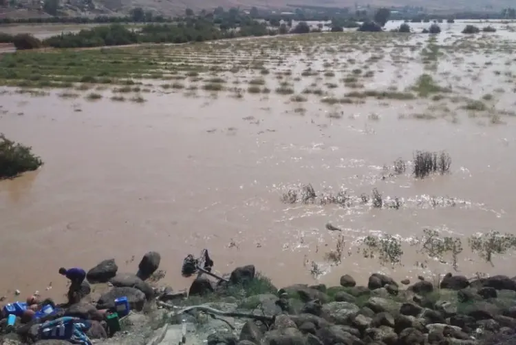 ارتفاع منسوب مياه وادي سبو بعد تفريغ سد الوحدة