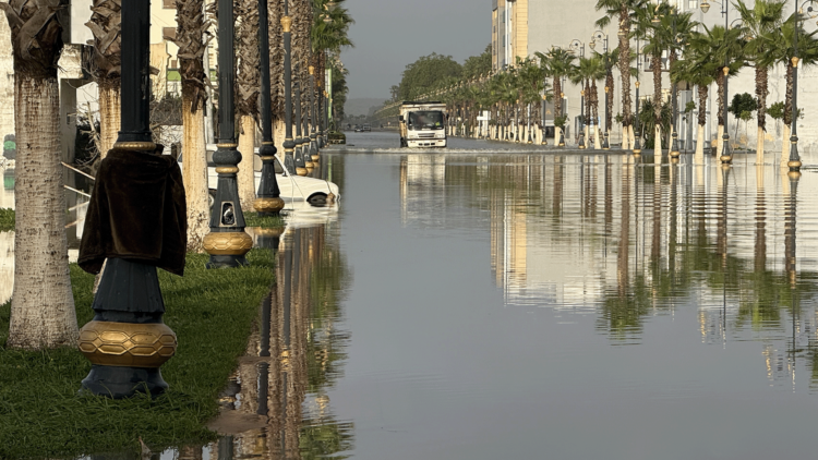 فيضانات القصر الكبير وارتفاع منسوب وادي اللوكوس