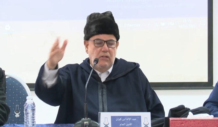 عبد الإله ابن كيران خلال كلمة بالمجلس الوطني لحزب العدالة والتنمية